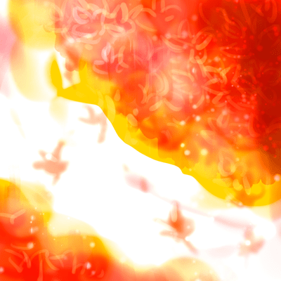 てんびん座 25度のサビアンシンボル 「秋の葉の象徴が伝える情報」のイラスト