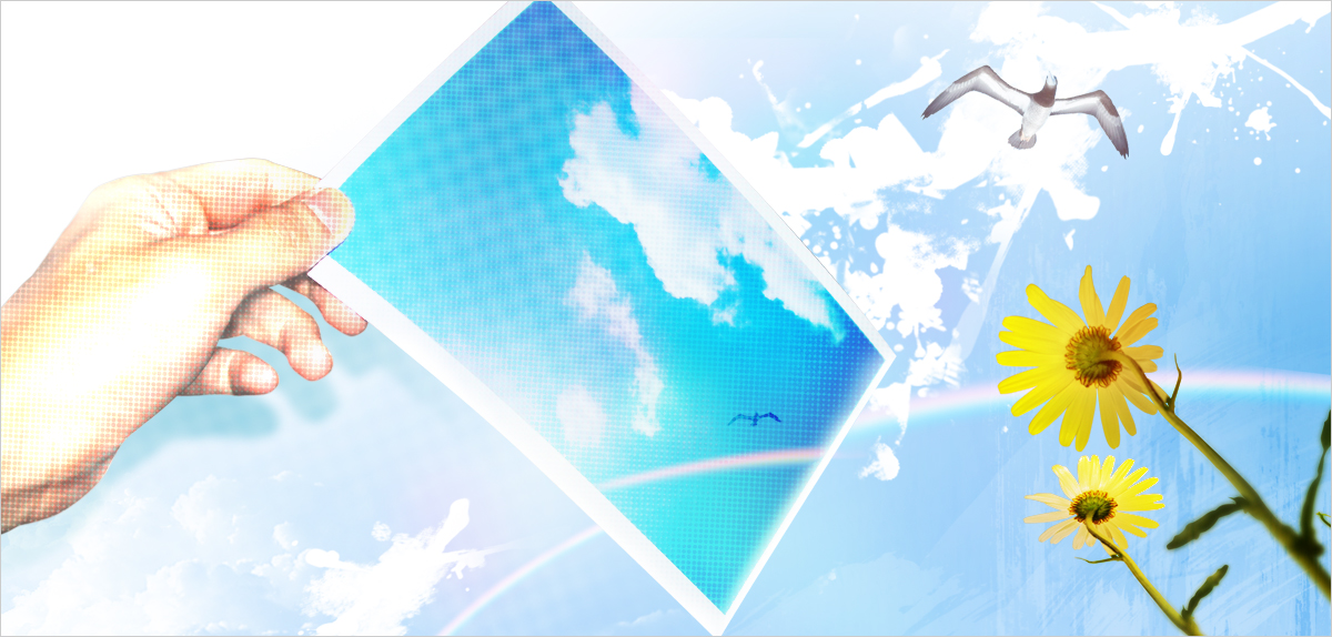 作品1.夏空採集