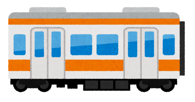 電車のイラスト